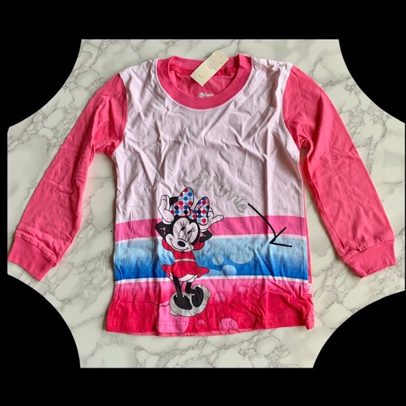 Minnie Mouse 2 piece PJs NWT Size 7 years - Picture 3 of 5